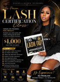 In Person Lash Certification